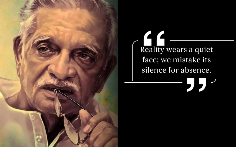 Reality Gulzar Quotes on Life