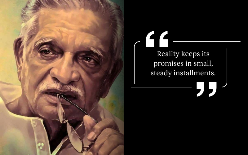 Reality Gulzar Quotes on Life