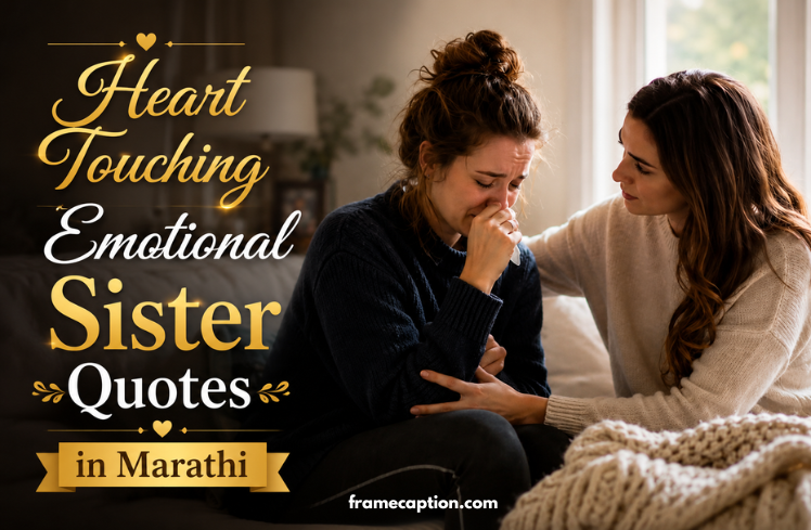60+ Best Heart Touching Emotional Sister Quotes in Marathi | मनाला भिडणारे बहिणीवरील कोट्स – Frame Caption 60+ Best Heart Touching Emotional Sister Quotes in Marathi | मनाला भिडणारे बहिणीवरील कोट्स – Frame Caption