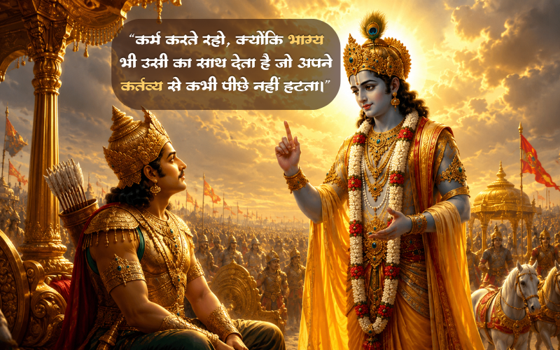 Inspiring Karma Bhagavad Gita Quotes