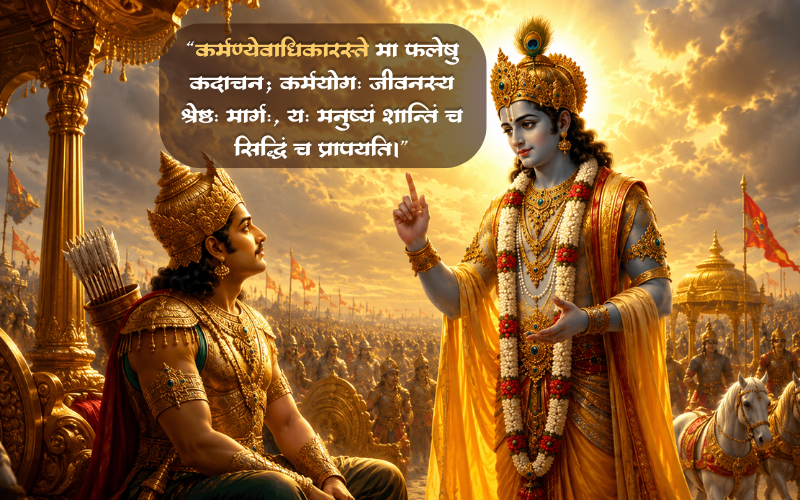 Inspiring Karma Bhagavad Gita Quotes