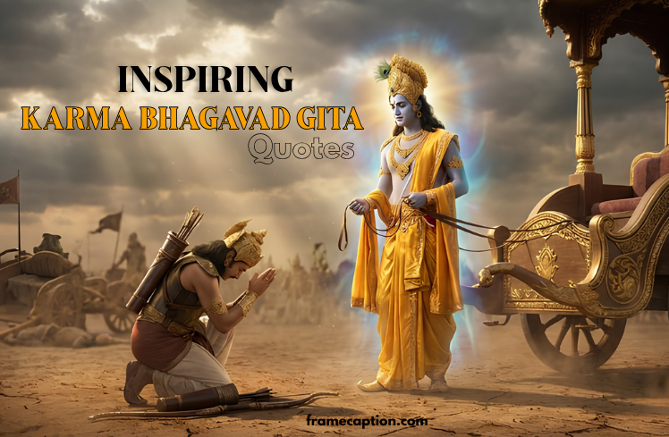 50+ Best Inspiring Karma Bhagavad Gita Quotes | प्रेरणादायक गीता विचार – Frame Caption 50+ Best Inspiring Karma Bhagavad Gita Quotes | प्रेरणादायक गीता विचार – Frame Caption