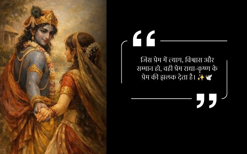 Emotional Radha Krishna Quotes in Hindi