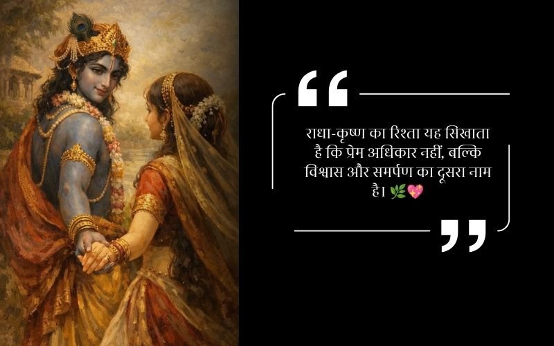 Emotional Radha Krishna Quotes in Hindi