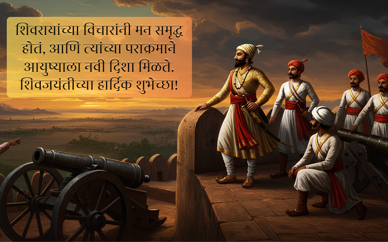 Shivjayanti Caption in Marathi