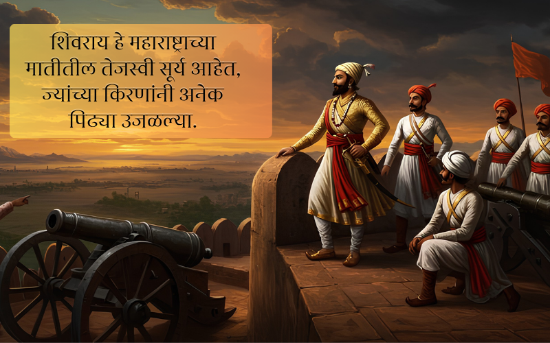 Shivjayanti Caption in Marathi