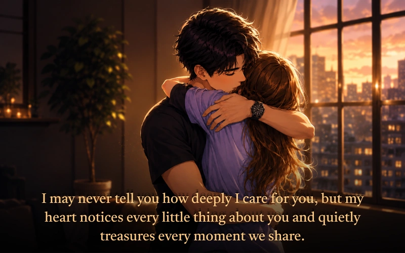 Unexpressed Hidden Love Quotes