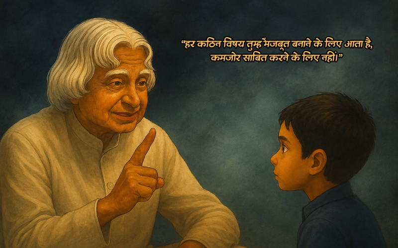 Student Positive Thinking Abdul Kalam Quotes