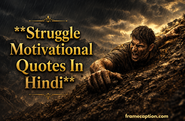 75+ Struggle Motivational Quotes In Hindi | Frame Caption 75+ Struggle Motivational Quotes In Hindi | Frame Caption