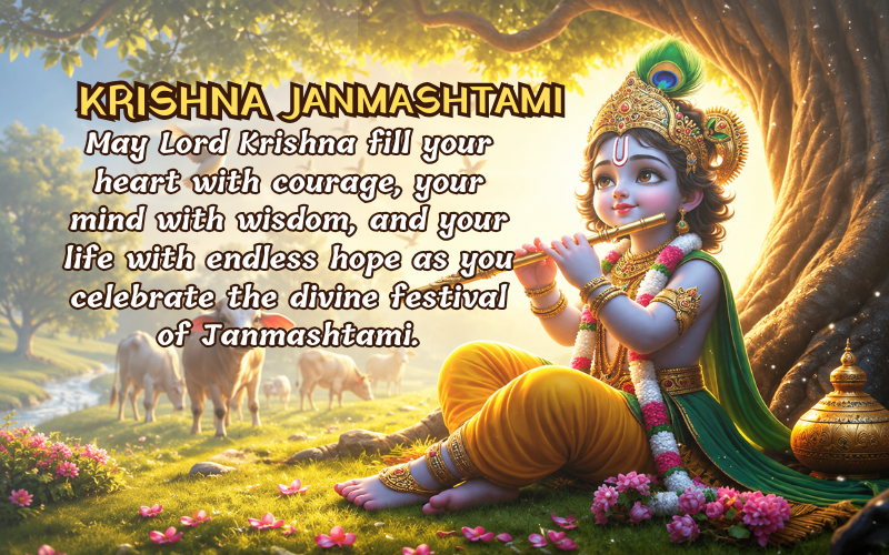 Inspirational Janmashtami Quotes In English