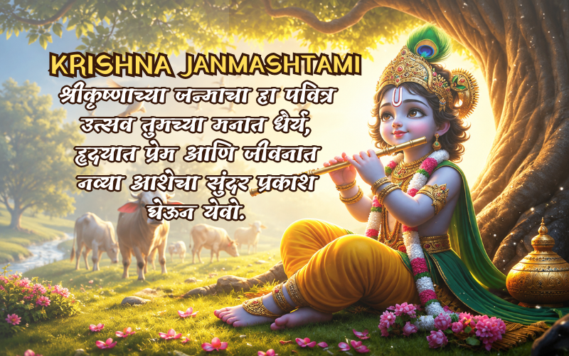 Inspirational Janmashtami Quotes In English