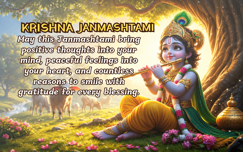 Inspirational Janmashtami Quotes In English