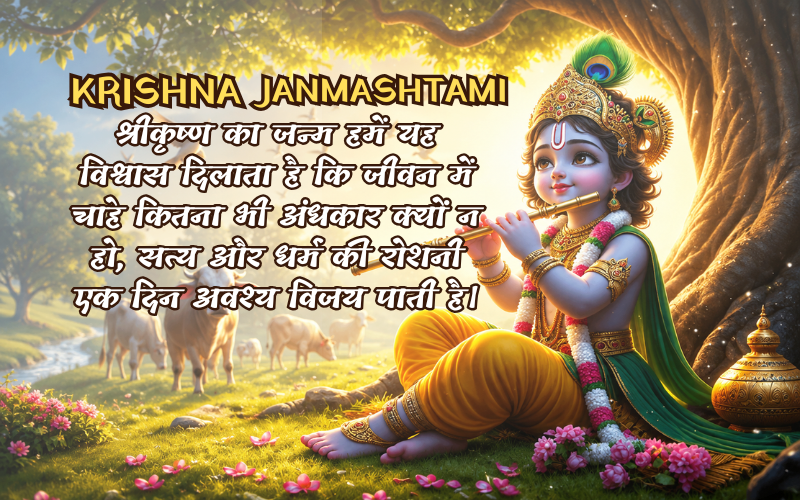 Inspirational Janmashtami Quotes In English
