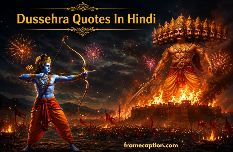 165+ Dussehra Quotes In Hindi : दशहरा के दिल छू लेने वाले Quotes 165+ Dussehra Quotes In Hindi : दशहरा के दिल छू लेने वाले Quotes