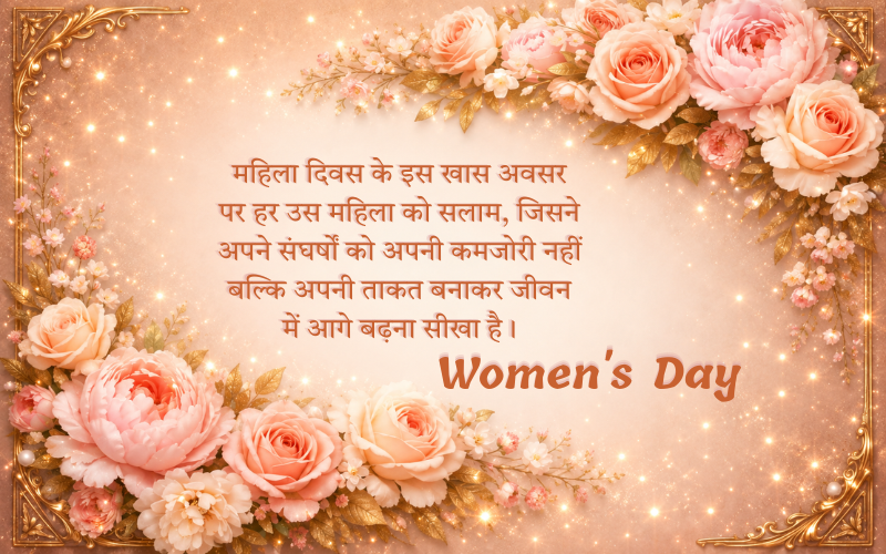 Inspirational Women's Day Quotes In Hindi