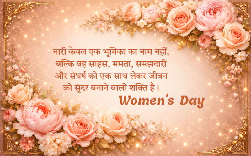 Inspirational Women's Day Quotes In Hindi