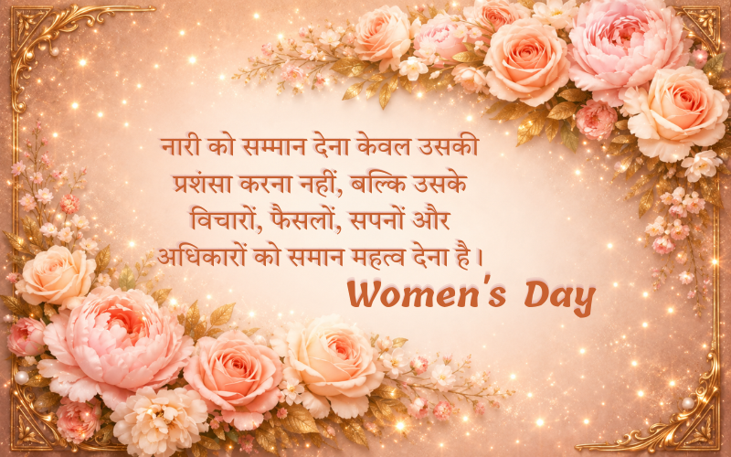 Inspirational Women's Day Quotes In Hindi