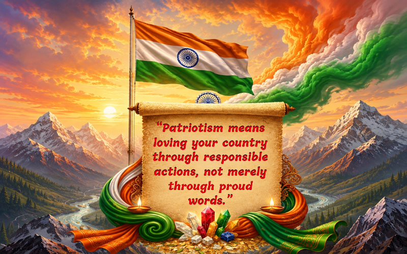Desh Bhakti Quotes In English