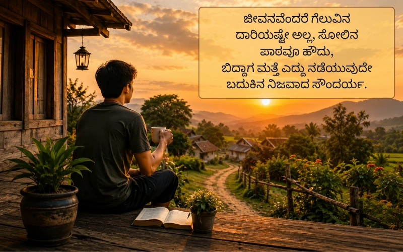 Jeevana Life Quotes In Kannada