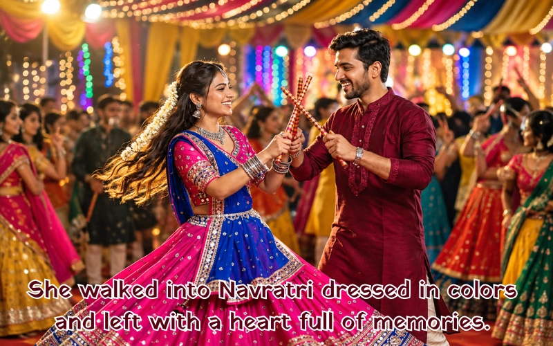 Navratri Captions For Girl