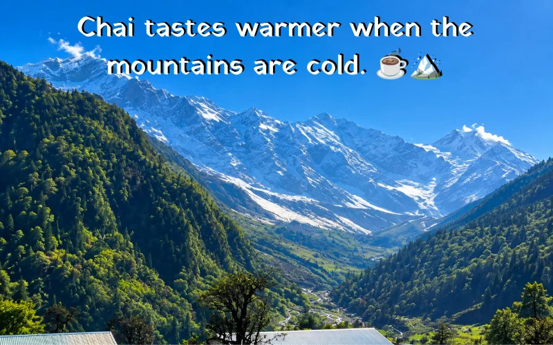 Chai And Pahad Captions For Instagram