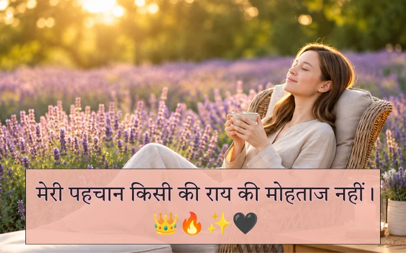 Self Captions For Instagram For Girl Attitude
