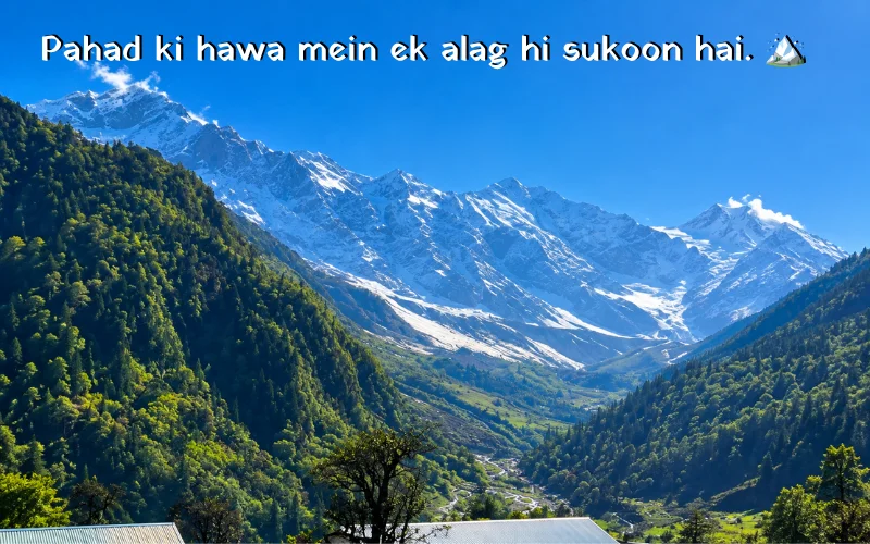 Pahad Pahadi Pahad Captions For Instagram
