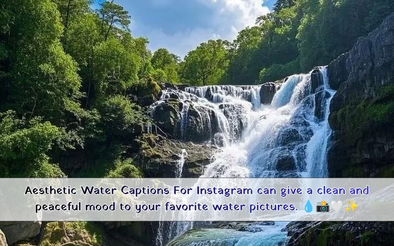 Aesthetic Water Captions For Instagram