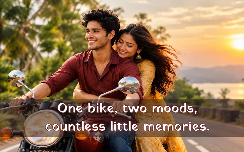Couple Bike Ride Captions