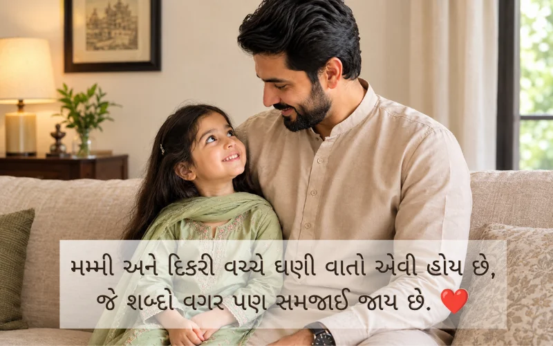 Maa Dikri Quotes In Gujarati