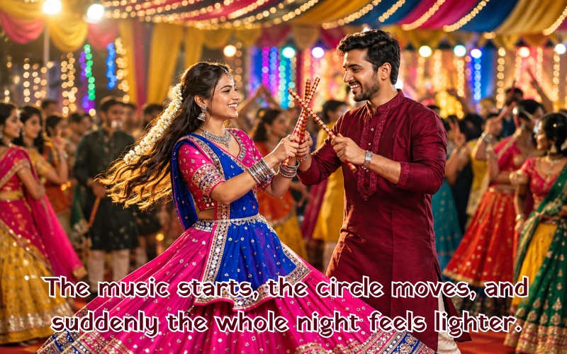 Garba Captions
