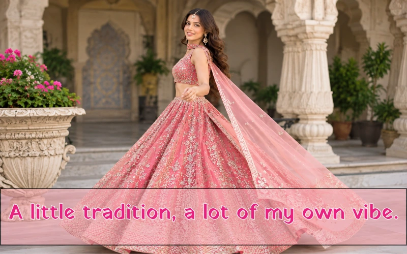 Lehenga Captions For Instagram