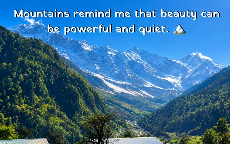 Mountain Captions For Instagram