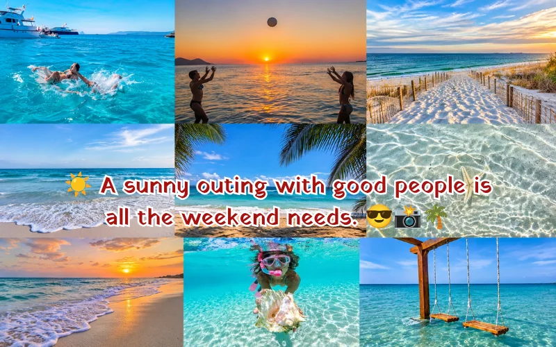 Caption For Summer Outing