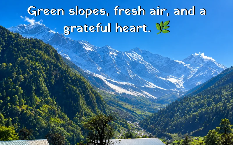 Nature Pahad Captions For Instagram