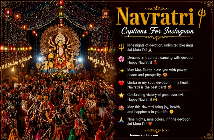 165+ Navratri Captions For Instagram: Best & Stylish Ideas 165+ Navratri Captions For Instagram: Best & Stylish Ideas
