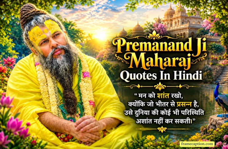 75+ Premanand Ji Maharaj Quotes In Hindi: प्रेरणादायक विचार 75+ Premanand Ji Maharaj Quotes In Hindi: प्रेरणादायक विचार