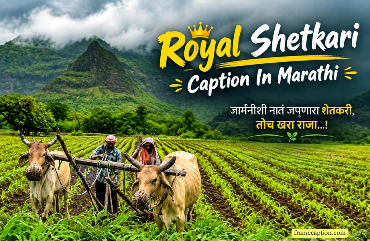 120+ Royal Shetkari Caption In Marathi | रॉयल शेतकरी कॅप्शन 120+ Royal Shetkari Caption In Marathi | रॉयल शेतकरी कॅप्शन