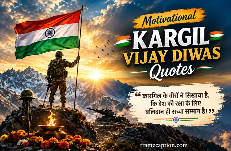 100+ Motivational Kargil Vijay Diwas Quotes : दिल छू लेने वाले Quotes 100+ Motivational Kargil Vijay Diwas Quotes : दिल छू लेने वाले Quotes