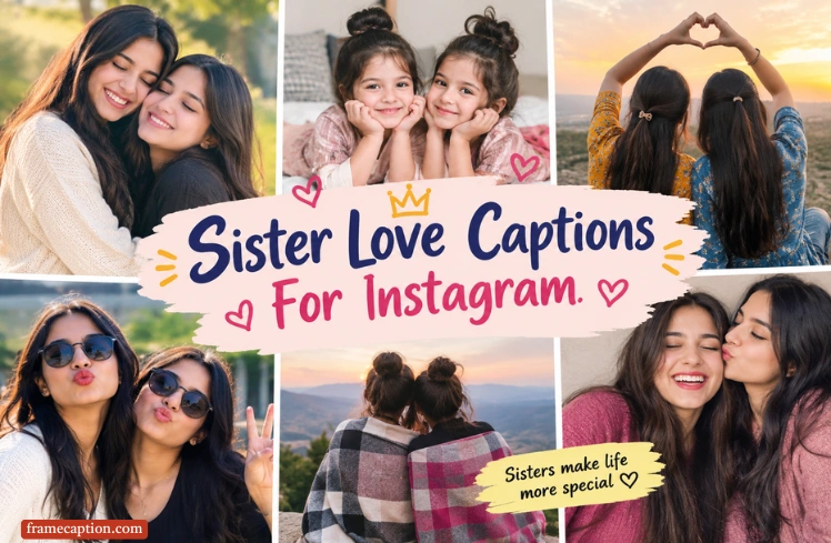 120+ Sister Love Captions For Instagram | Cute & Heartfelt Lines 120+ Sister Love Captions For Instagram | Cute & Heartfelt Lines