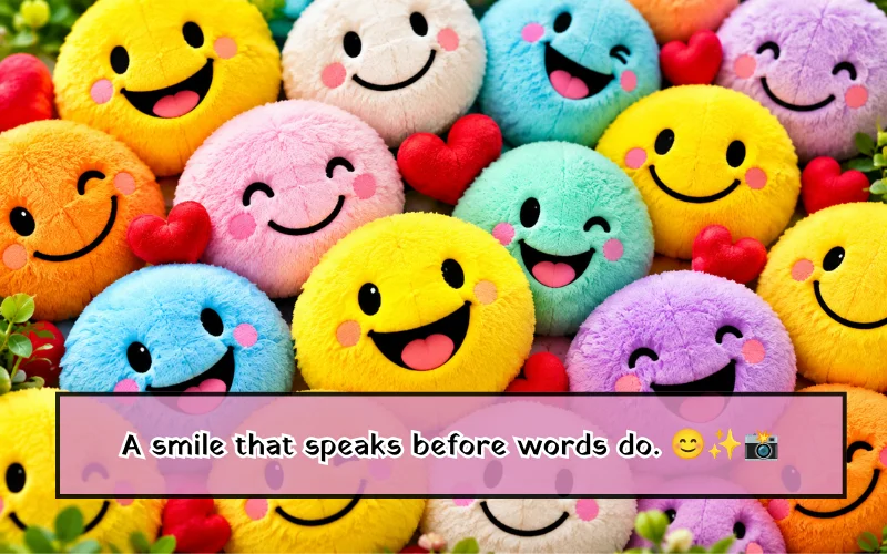 Smile Captions For Instagram
