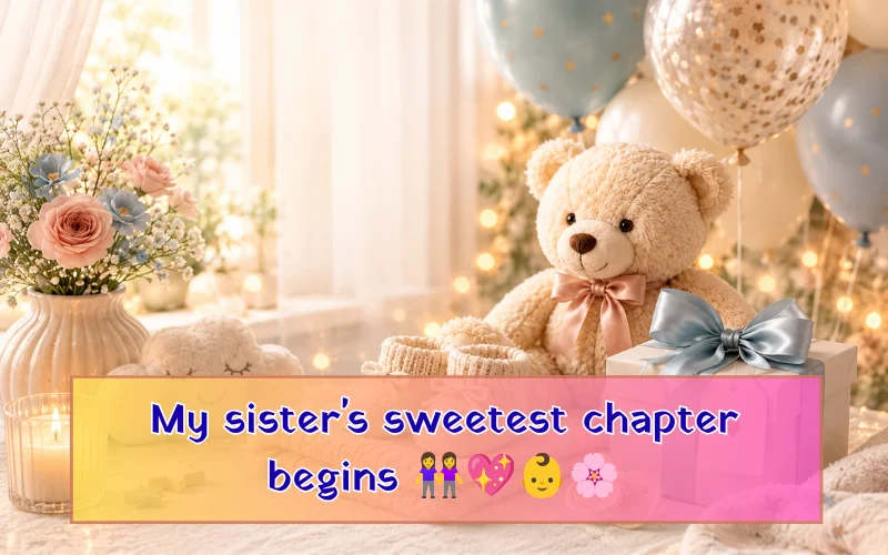 Baby Shower Captions For Sister