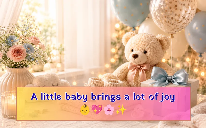 Baby Shower Captions In English