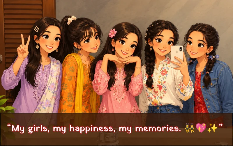 My Girls Captions For Instagram