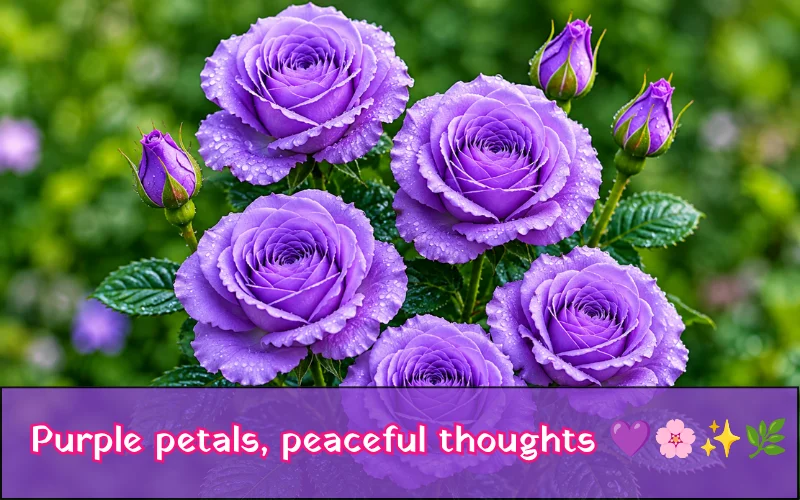 Purple Flower Instagram Captions
