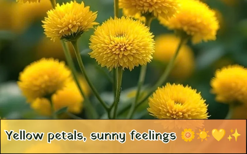 Yellow Flower Captions For Instagram