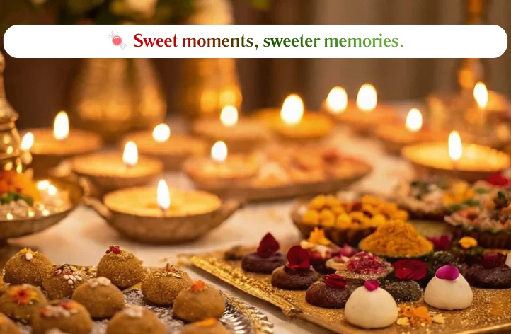 Captions For Diwali Sweets & Food Posts 