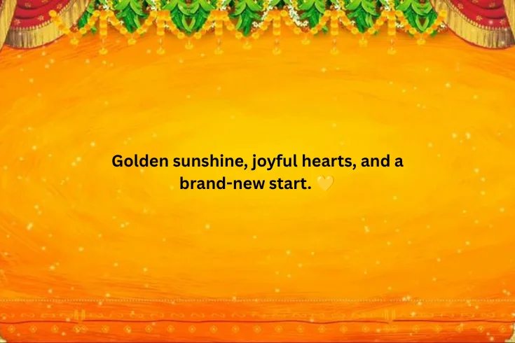 Haldi Vibes Caption in English 🌼