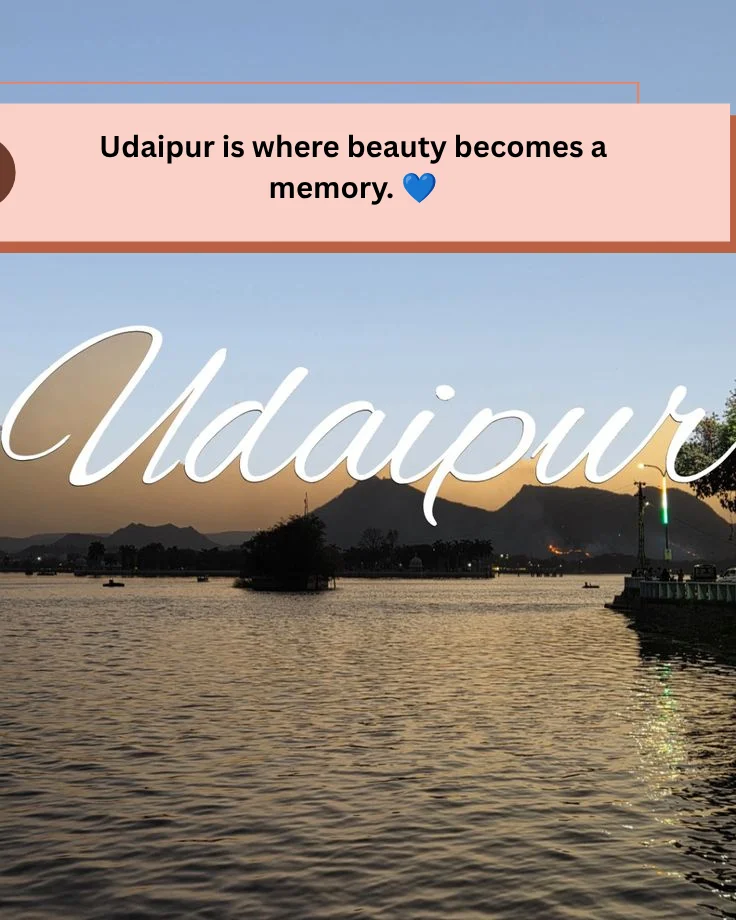 Udaipur Captions for Instagram in English