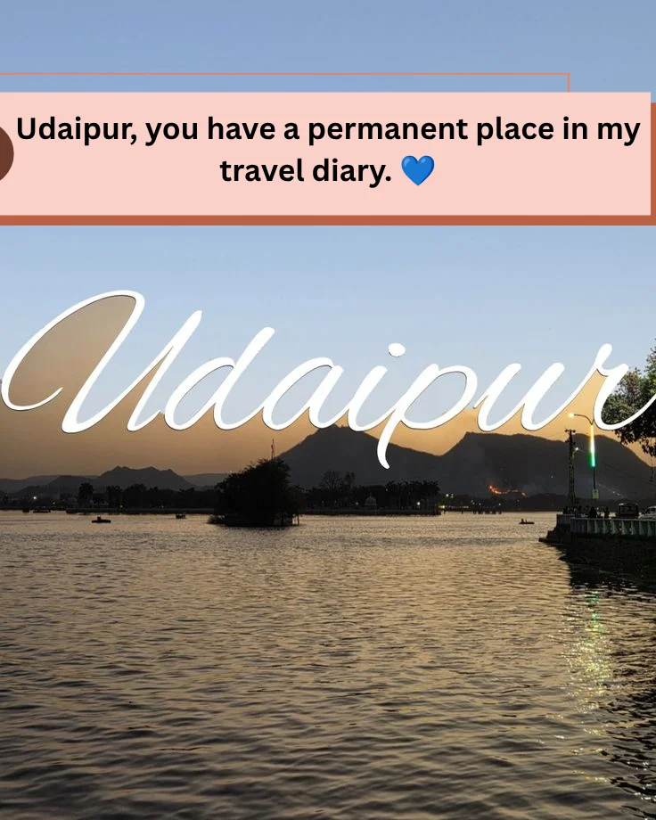 Udaipur Captions